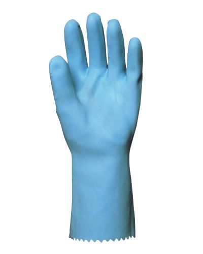 5210 kék latexkesztyű sav-, lúg-, olaj és mikroorganizusok ellen