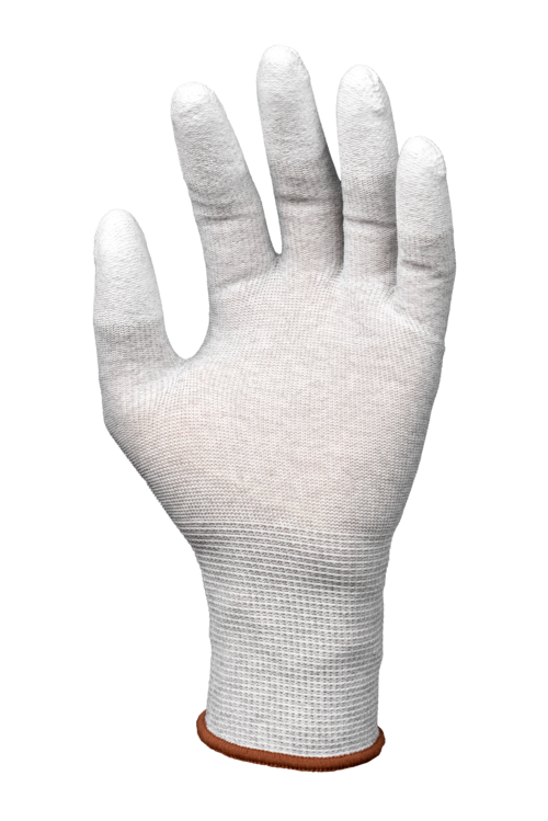 Ujjbegyen mártott ESD védett kesztyű