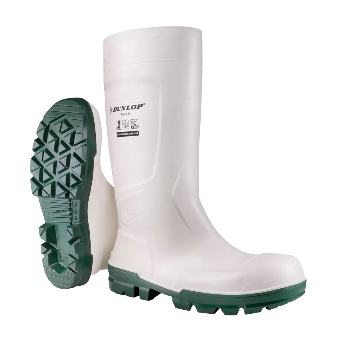 DUNLOP WORK IT SAFETY S4 FEHÉR PVC CSIZMA DUNLOP WORK IT SAFETY S4 FEHÉR PVC CSIZMA