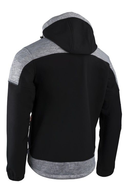 BANJO fekete-szürke/narancs softshell dzseki BANJO fekete-szürke/narancs softshell dzseki