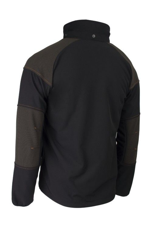 YUKI II softshell dzseki fekete-narancs YUKI II softshell dzseki fekete-narancs