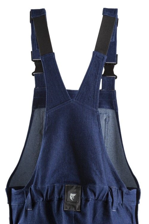 CASITA denimkék női kertésznadrág