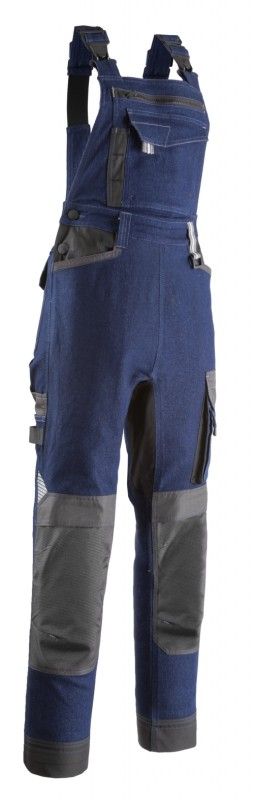 CASITA denimkék női kertésznadrág