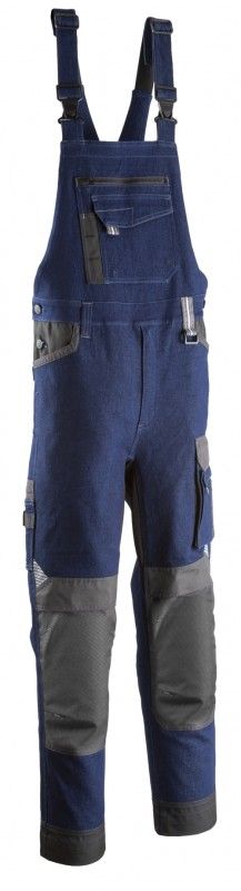 TELICA denimkék mellesnadrág