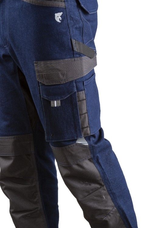 TELICA denim színű deréknadrág