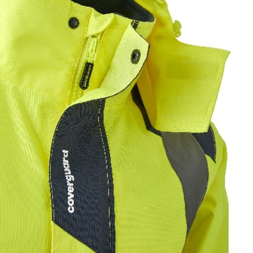 HORA FLUO sárga-kék női télikabát HORA FLUO sárga-kék női télikabát