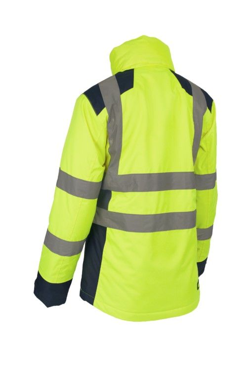 HORA FLUO sárga-kék női télikabát HORA FLUO sárga-kék női télikabát