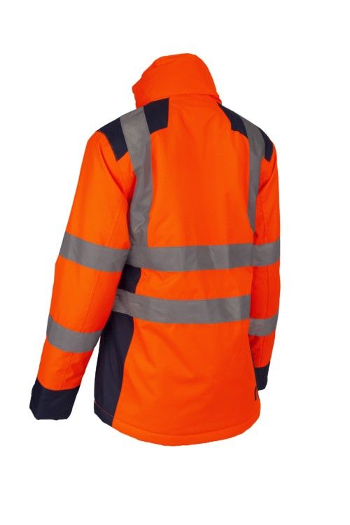 HORA FLUO narancssárga-kék női télikabát HORA FLUO narancssárga-kék női télikabát