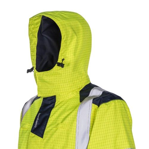 NOTT HI-VIZ sárga multirisk bélelt védőkabát NOTT HI-VIZ sárga multirisk bélelt védőkabát