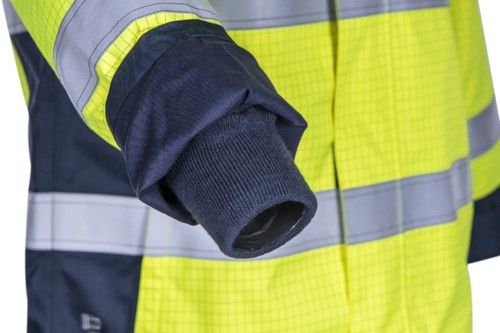 NOTT HI-VIZ sárga multirisk bélelt védőkabát NOTT HI-VIZ sárga multirisk bélelt védőkabát
