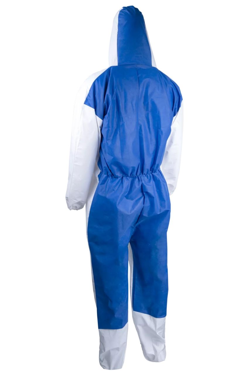COVERPRO 5MS40 OVERALL KÉK/FEHÉR, MIKROPORÓZUS